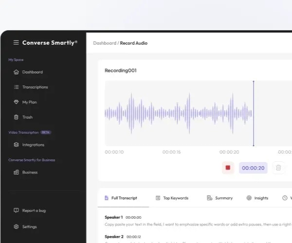 AI Automated Transcription