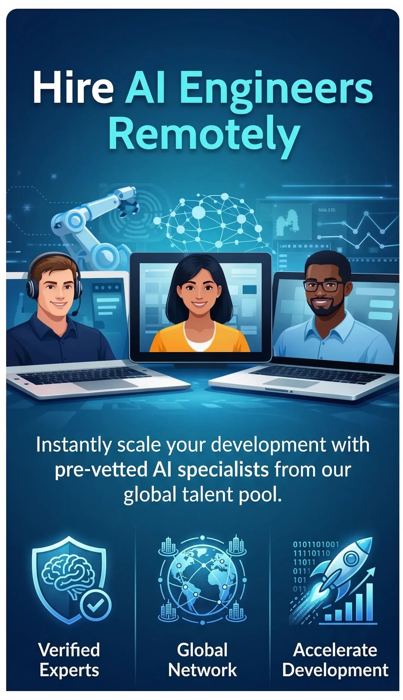 Hire AI Engineers Remotely